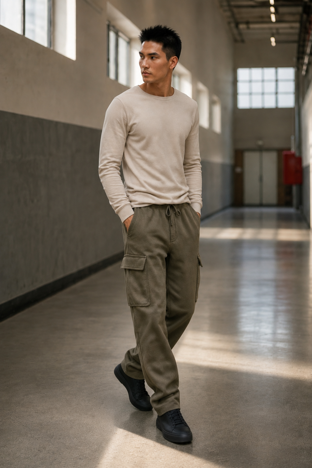 Core 04 work pant work angle view