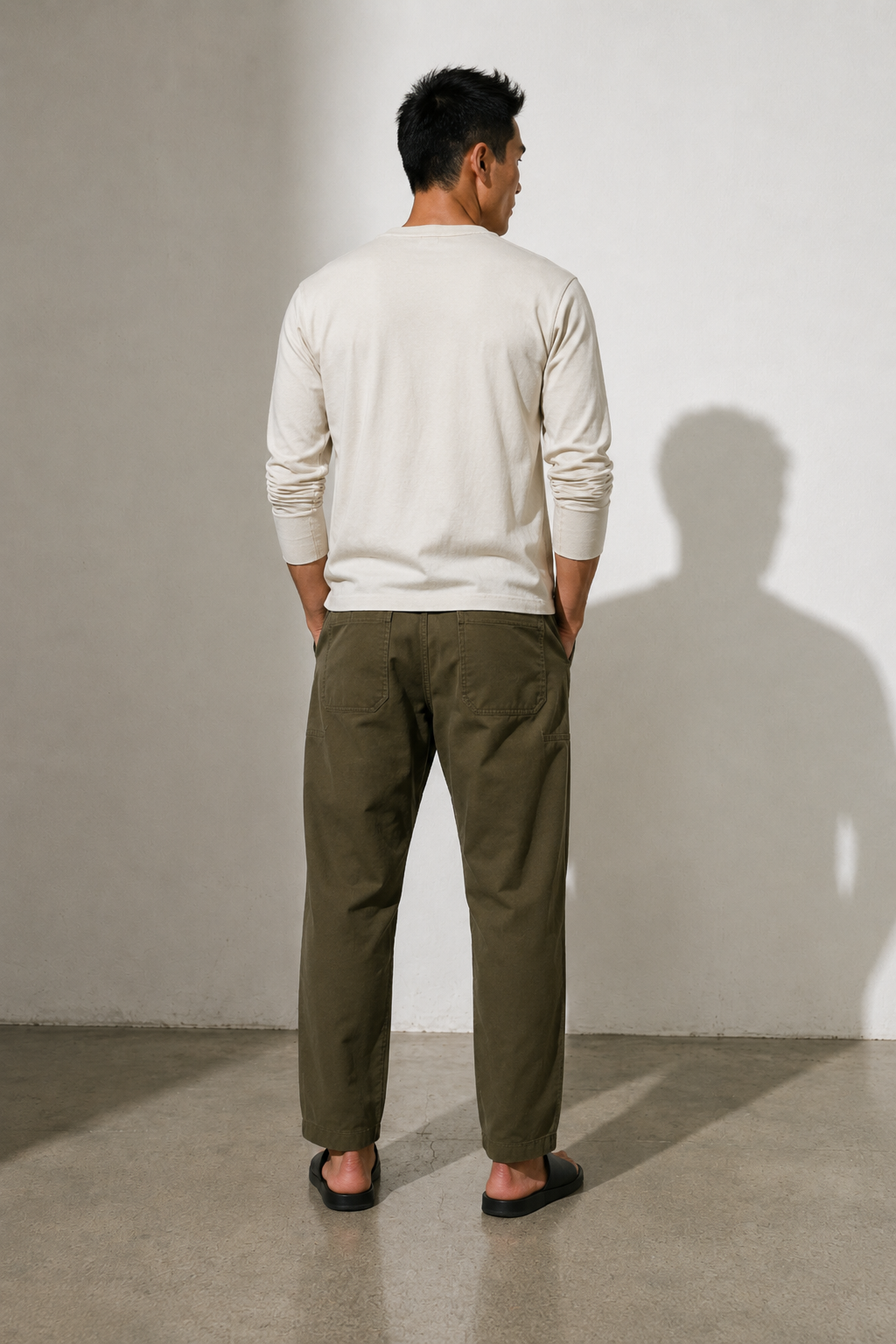 Mill 09 work pant construction check frame