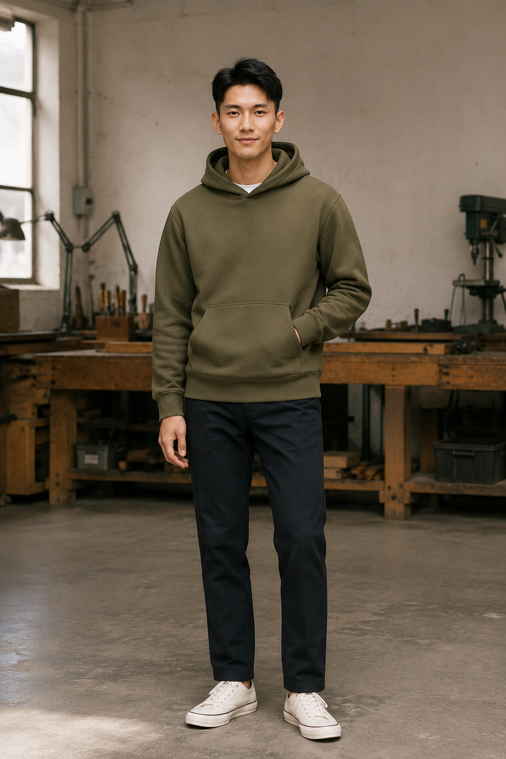 Arkwright 36 heavyweight hoodie front kit record