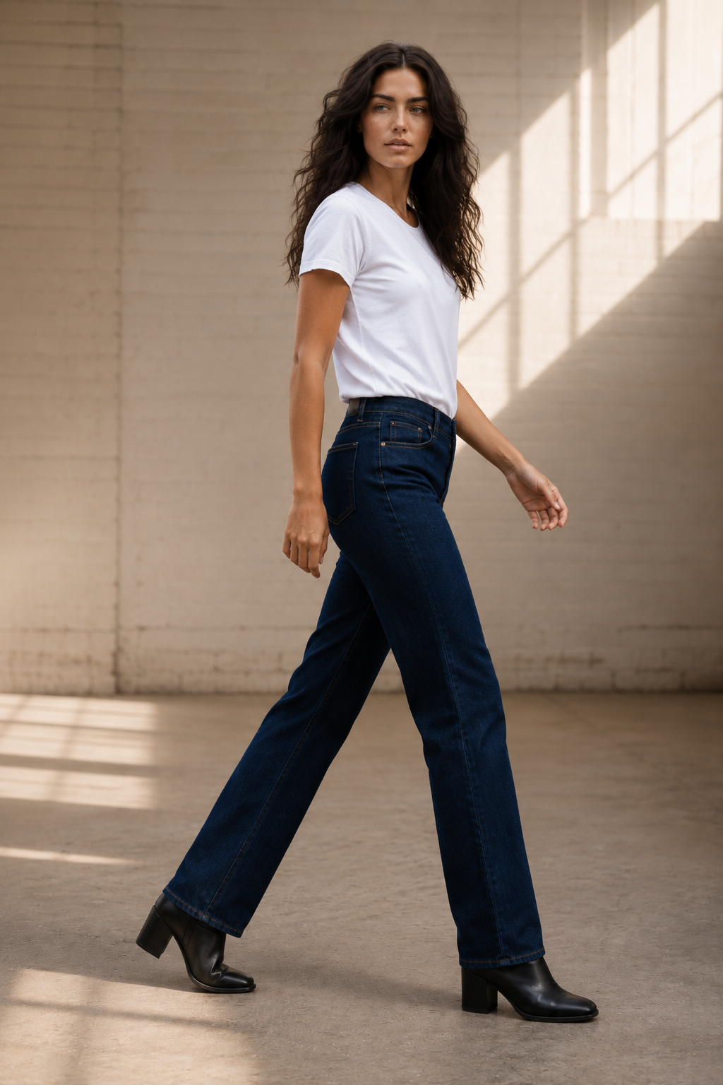 Foundry 43 relaxed jean work angle view