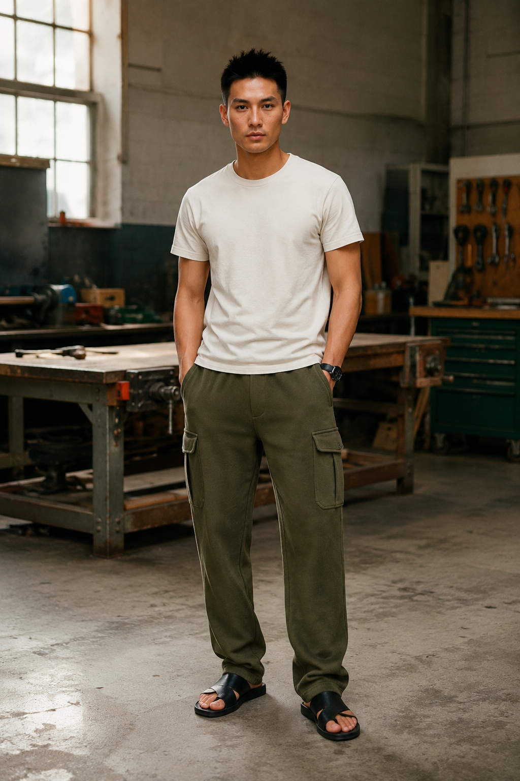 Mill 49 work pant front kit record