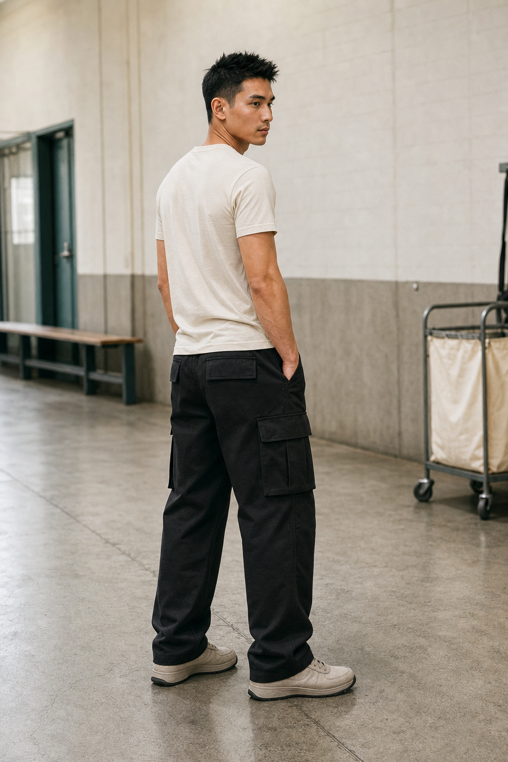 Core 54 work pant construction check frame