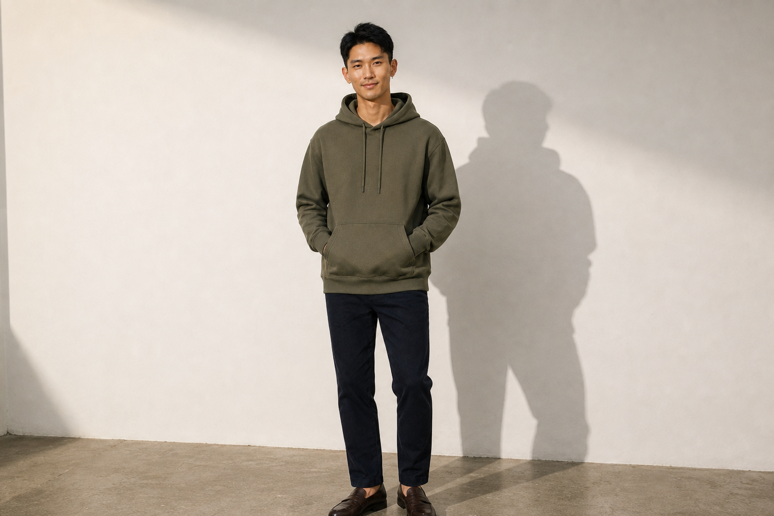 Depot 71 heavyweight hoodie pocket and hem note