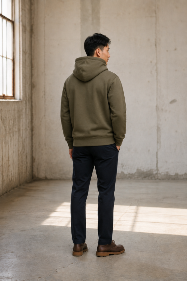 Westwood Heavyweight Hoodie back or construction