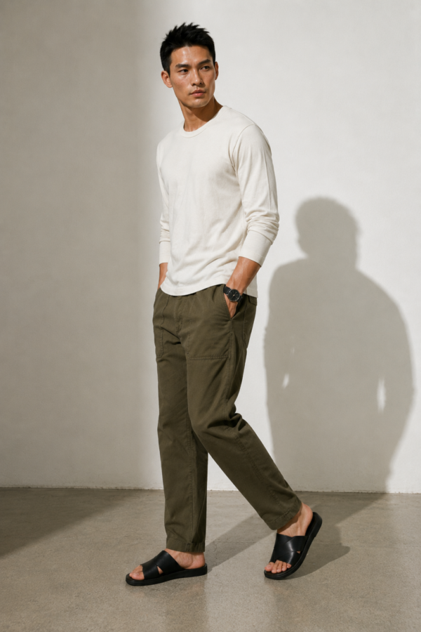 Mill 09 work pant alternate angle