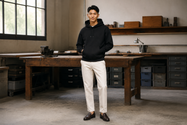 Depot 11 heavyweight hoodie context view