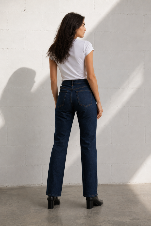 Foundry 13 relaxed jean back or construction