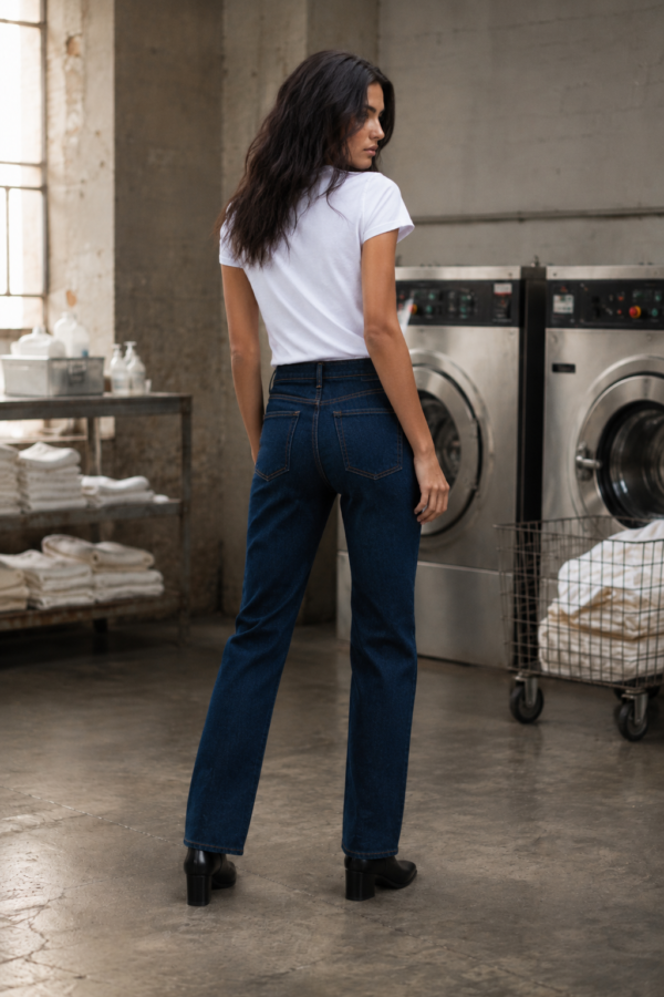 Foundry 23 relaxed jean back or construction