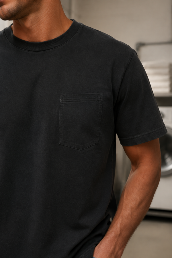 Rivet 27 heavy tee fabric detail