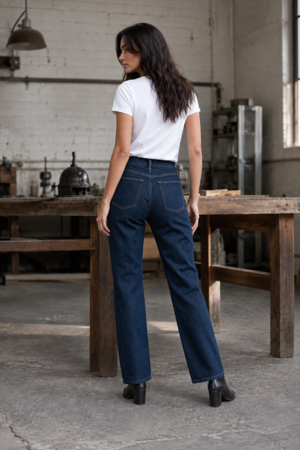 Baseline 28 relaxed jean back or construction