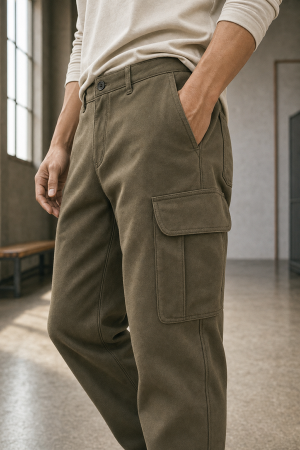 Mill 29 work pant fabric detail