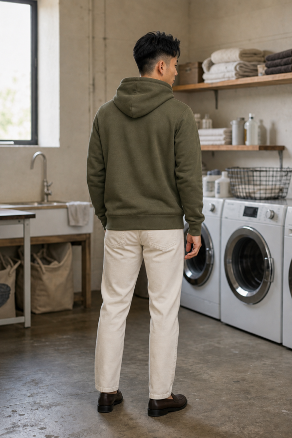 Depot 31 heavyweight hoodie back or construction
