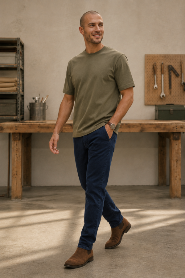 Stack 32 heavy tee alternate angle