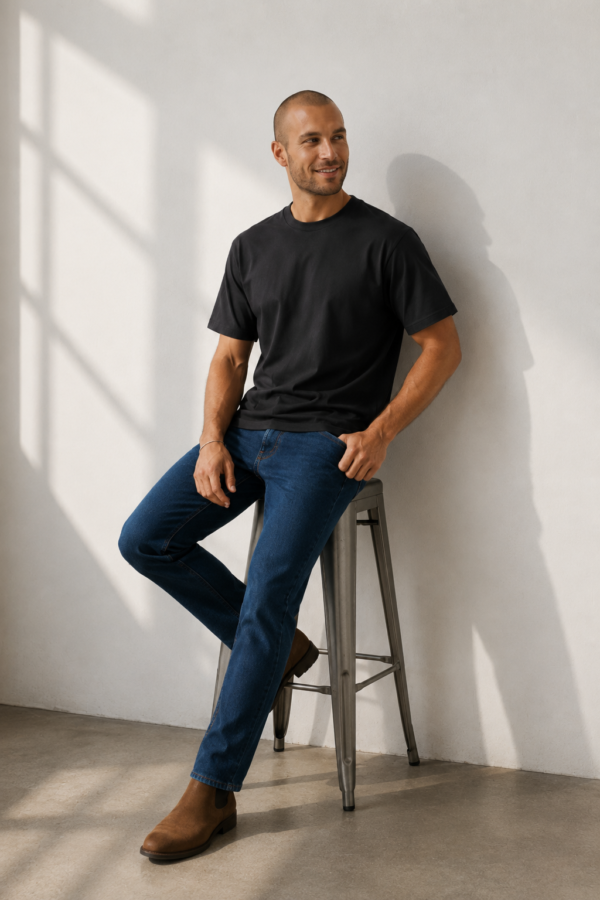 Stack 42 heavy tee alternate angle