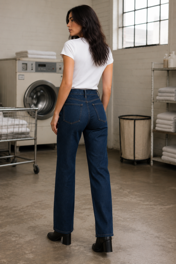 Baseline 48 relaxed jean back or construction