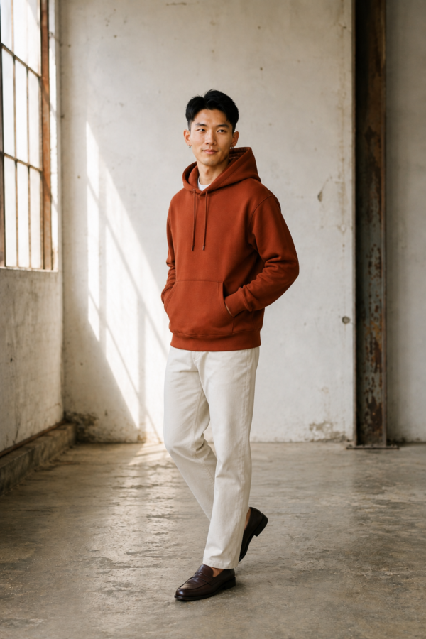 Depot 51 heavyweight hoodie alternate angle