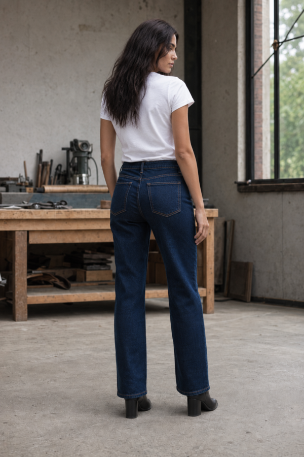 Foundry 53 relaxed jean back or construction