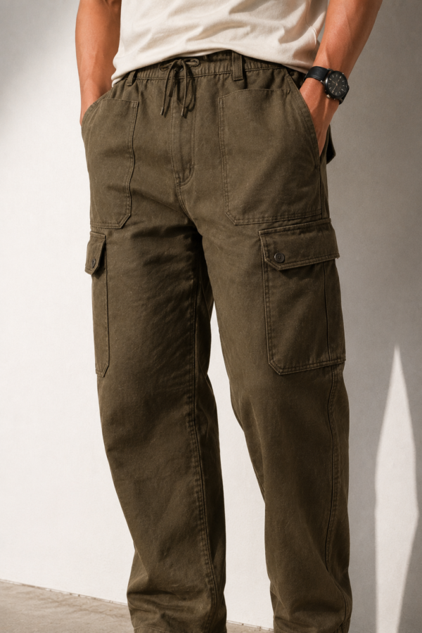 Mill 59 work pant fabric detail