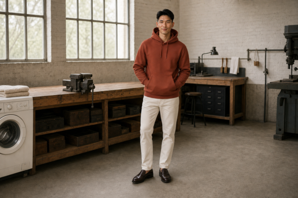 Depot 61 heavyweight hoodie context view