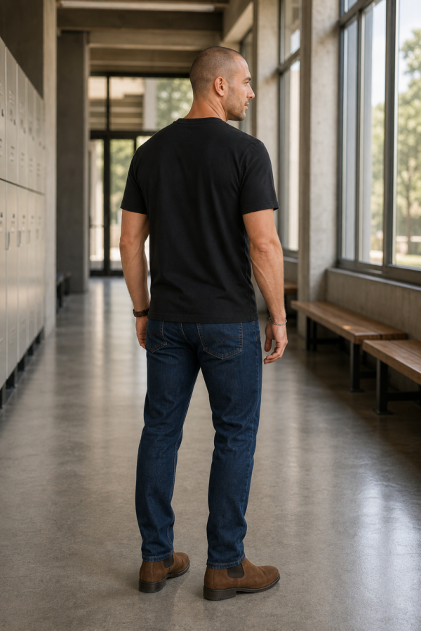 Stack 62 heavy tee back or construction