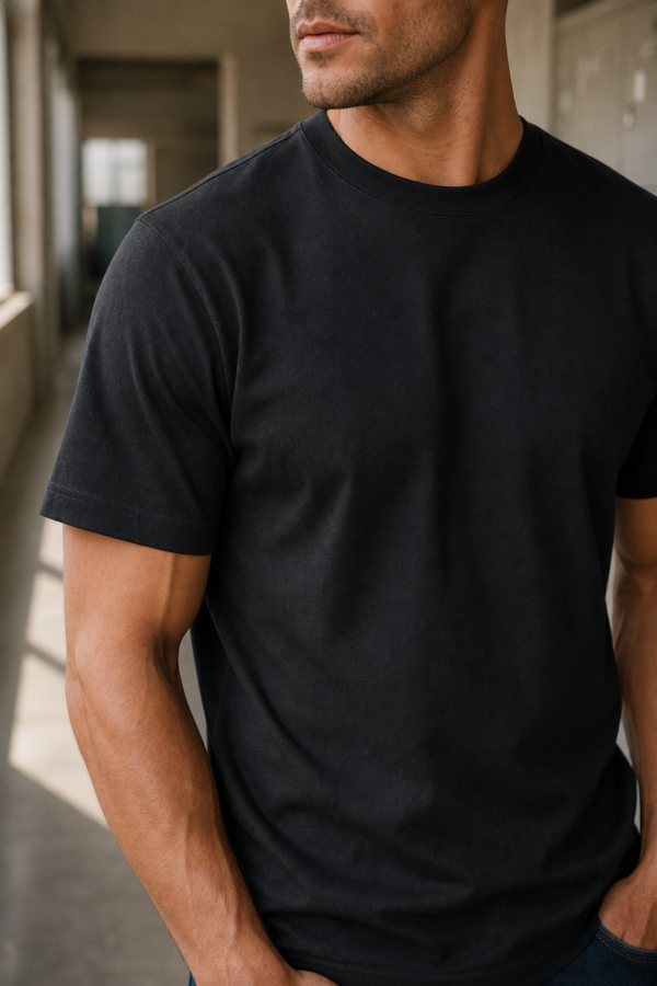 Stack 62 heavy tee fabric detail