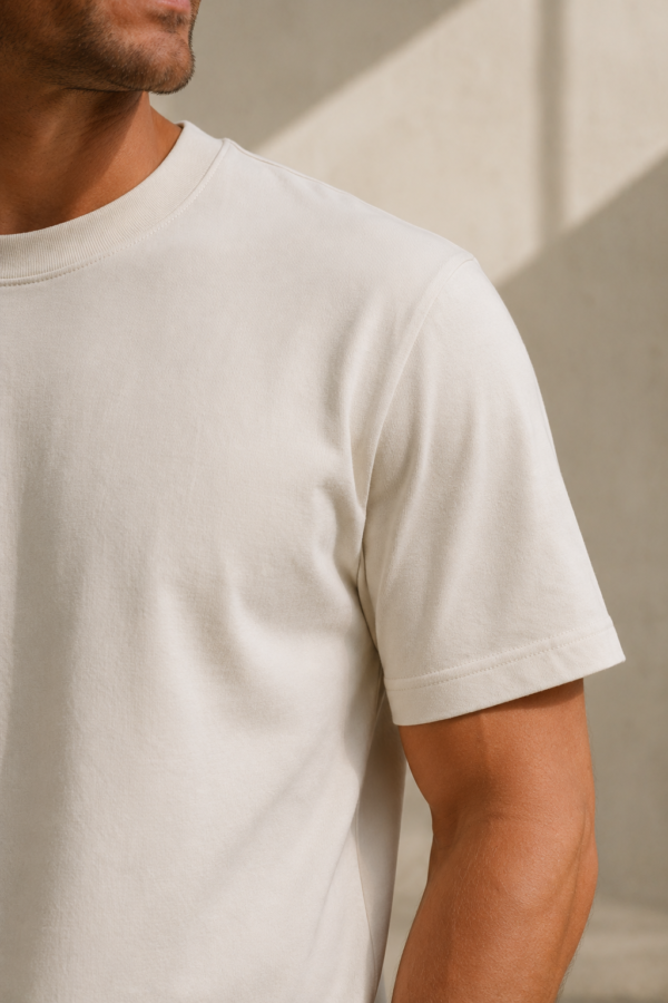 Stack 72 heavy tee fabric detail