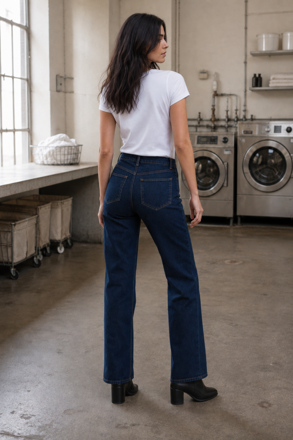 Foundry 73 relaxed jean back or construction