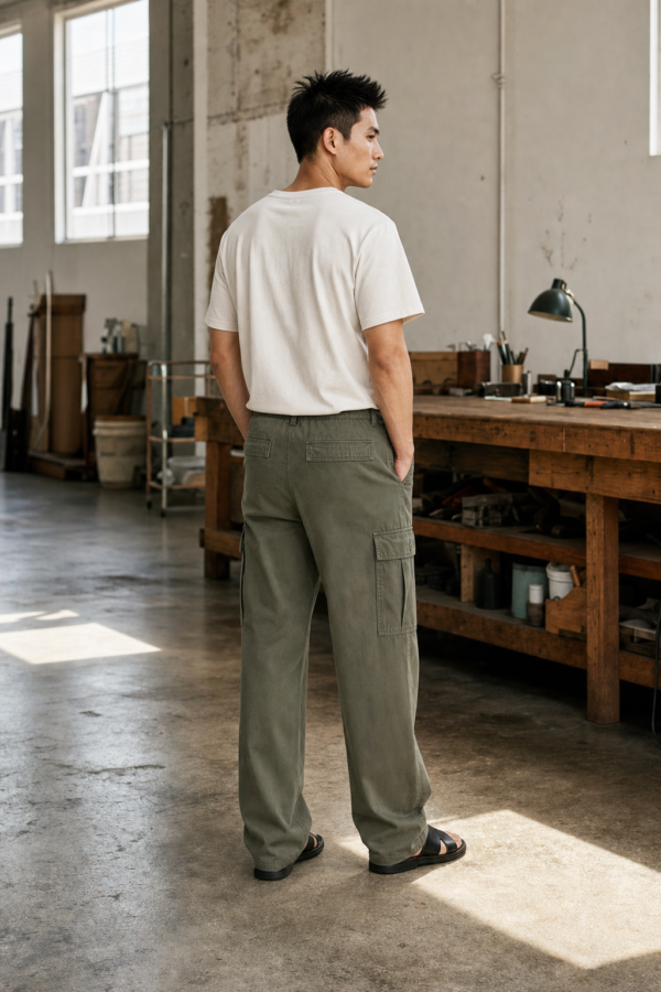 Core 74 work pant back or construction