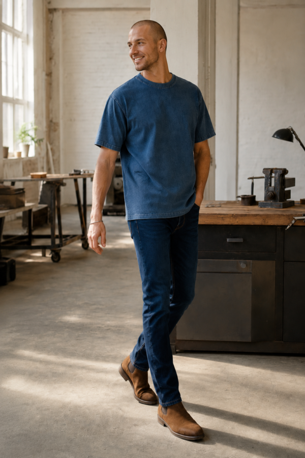 Stack 82 heavy tee alternate angle