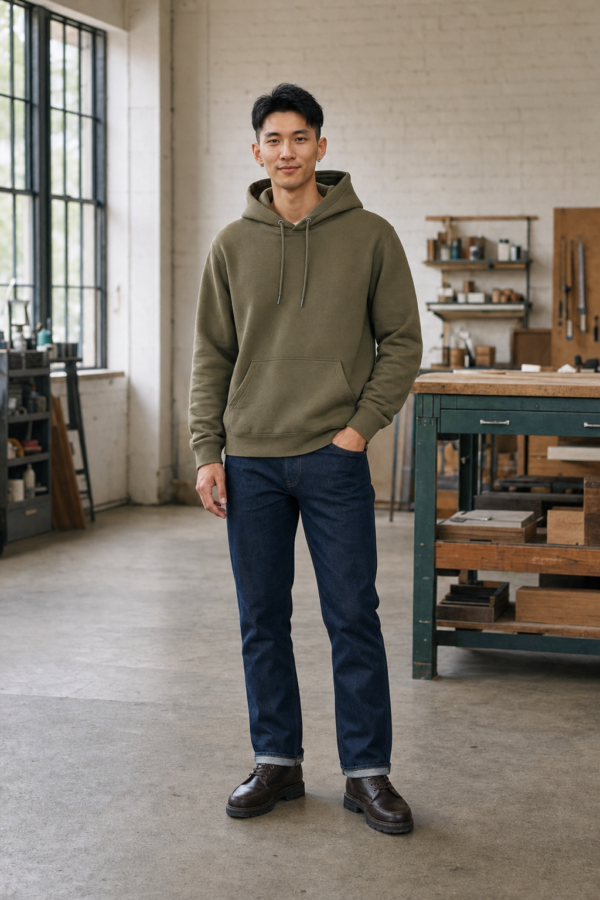 Arkwright 86 heavyweight hoodie product hero