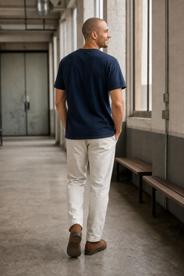 Rivet 87 heavy tee back or construction